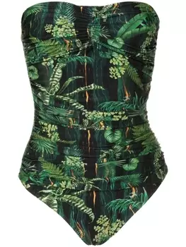 Lygia & Nanny купальник Melissa с принтом, зеленый