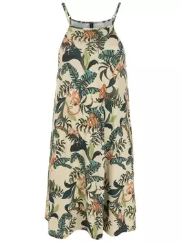 Lygia & Nanny платье Isis с принтом, нейтральный цвет