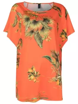 Lygia & Nanny платье Kala с графичным принтом, оранжевый