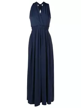 Lygia & Nanny платье Vandala Fluity с вырезом халтер, синий