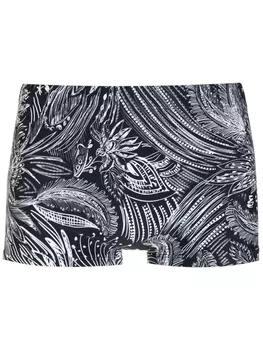 Lygia & Nanny плавки Tijuca с принтом, черный