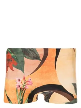 Lygia & Nanny плавки Tijuca с принтом, оранжевый