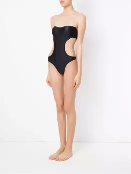 Lygia & Nanny слитный купальник с панельным дизайном, черный