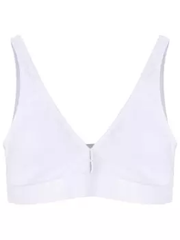 Lygia & Nanny спортивный бюстгальтер Life с V-образным вырезом, белый