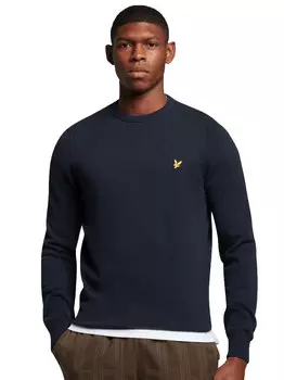 LYLE & SCOTT Хлопковый свитер, синий