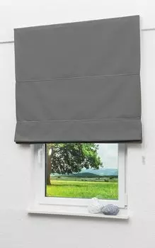 Lysel Outlet Римская штора серая, затемняющаяся на цепочке, размеры: (Ш х В) 140см * 170см, серый