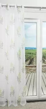 Lysel - шарф с петельками Lysel #1W Fia, размеры (Ш x В): 140см x 245см в травянисто-зеленом/зеленом цвете, зеленый