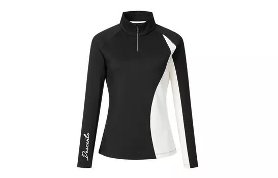 Лыжная футболка женская DESCENTE, BK-BLACK