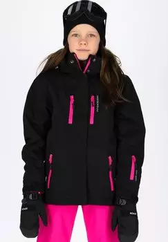 Лыжная куртка CERVINIA JACKET JR Swedemount, цвет black fresh pink