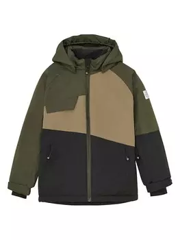 Лыжная куртка Color Kids Ski-/ Snowboardjacke, цвет Khaki/Beige/Schwarz