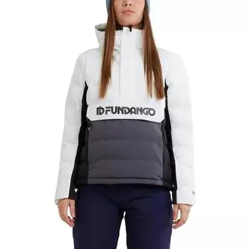 Лыжная куртка Everett Padded Anorak женская - белая Fundango, цвет schwarz