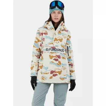 Лыжная куртка Fundango, цвет beige/gelb/rosa