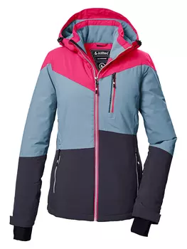 Лыжная куртка Killtec, цвет Anthrazit/Hellblau/Pink