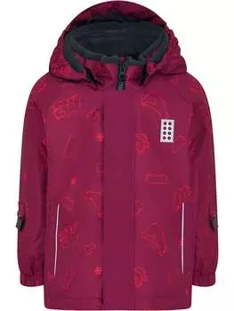 Лыжная куртка LEGO Jaden 700, темно красный