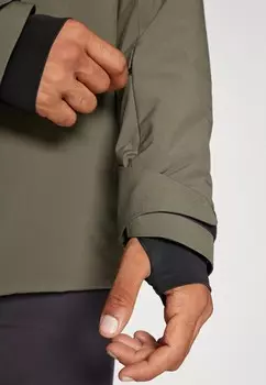 Лыжная куртка MAN JACKET FIX HOOD CMP, оливковый