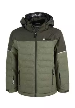 Лыжная куртка Nomo с водяным столбом 10 000 мм ZIGZAG, цвет Forest Night