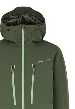 Лыжная куртка Protest, темно-зеленый