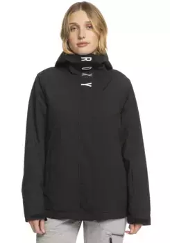 Лыжная куртка Roxy "GALAXY SNJT KVJ0", с капюшоном, черный