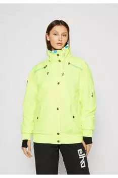 Лыжная куртка с высоким воротником Elho, желтый