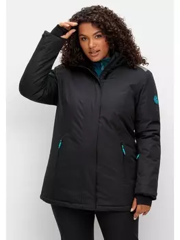 Лыжная куртка sheego Skijacke, черный