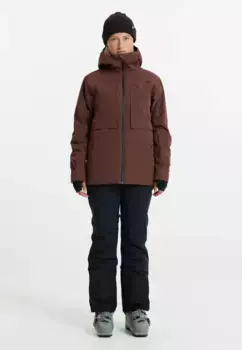 Лыжная куртка SOS "Seceda" с водным столбом 20 000 мм, красный