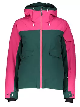 Лыжная куртка SPYDER Optimist, цвет pink/grn