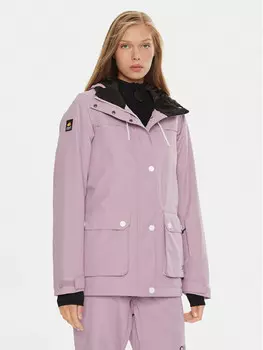 Лыжная куртка стандартного кроя Colourwear, фиолетовый