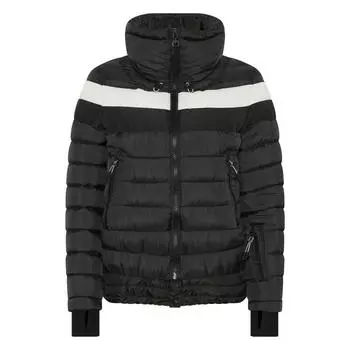 Лыжная куртка стеганого вида с контрастными полосками. CHIEMSEE, цвет schwarz