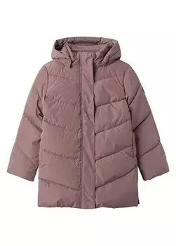 Лыжная куртка Stone Girl с капюшоном NKFMEDOW03 Name t, серый