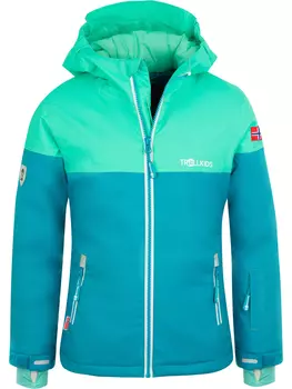 Лыжная куртка Trollkids Hallingdal, синий