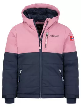 Лыжная куртка Trollkids Hemsedal, розовый