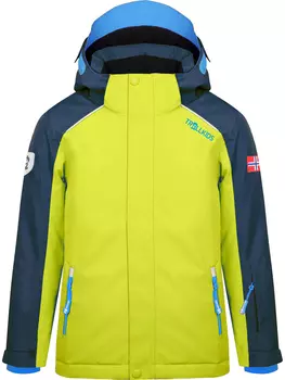 Лыжная куртка Trollkids Holmenkollen Pro, желтый