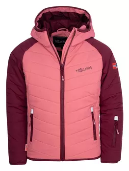 Лыжная куртка Trollkids Myrkdalen, розовый