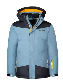 Лыжная куртка Trollkids Norefjell, светло синий