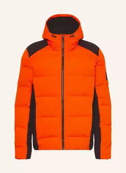 Лыжная куртка tyers ziener, цвет NEONORANGE/SCHWARZ