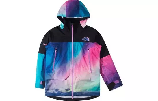 Лыжная куртка унисекс THE NORTH FACE, цвет Aurora Colors