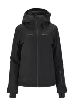 Лыжная куртка Valley с водоотталкивающей мембраной SOS, черный