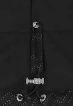 Лыжная куртка WINTERWASSERDICHTE THERMOJACKE MIT ABNEHMBARER KAPUZE normani Outdoor Sports, черный