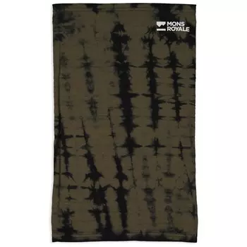 Лыжная маска MONS ROYALE Daily Dose Merino Flex 200 Neckwarmer, оливковый