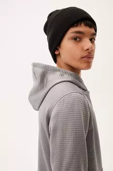 Лыжная рубашка среднего слоя с капюшоном из материала drymove H&M, серый