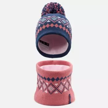 Лыжная шапка и утеплитель для шеи Decathlon Wedze, мультиколор