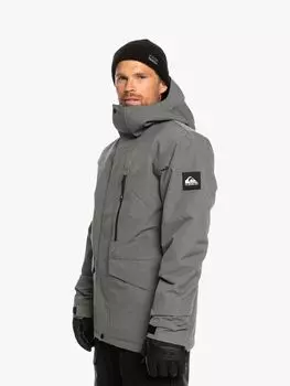 Лыжная/зимняя куртка Mission Solid Quiksilver, серый вереск