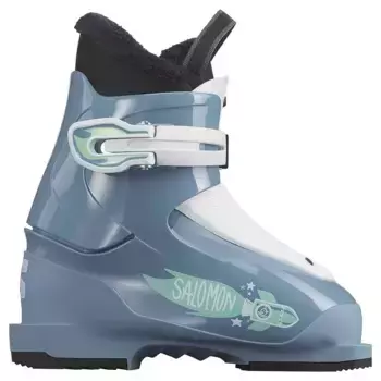 Лыжные ботинки Salomon T1 junior alpine, синий