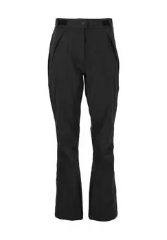 Лыжные брюки Alta с практичными карманами на молнии SOS, черный
