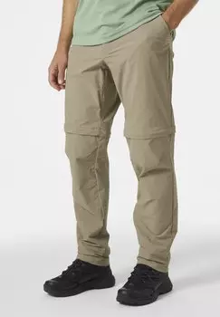 Лыжные брюки BRONO ZIP OFF Helly Hansen, цвет pebble