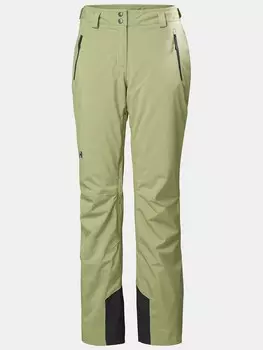 Лыжные брюки Helly Hansen W LEGENDARY INSULATED, зеленый