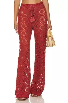 Лыжные брюки House of Harlow 1960 X Revolve Saskia, цвет Rust Brown