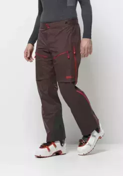 Лыжные брюки Jack Wolfskin "ALPSPITZE PRO 3L PANTS M", цвет Red-Earth