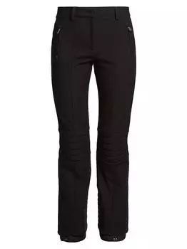 Лыжные брюки прямого кроя Moncler Grenoble, черный