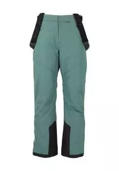 Лыжные брюки с водоотталкивающими свойствами и функциональными особенностями Whistler, зеленый